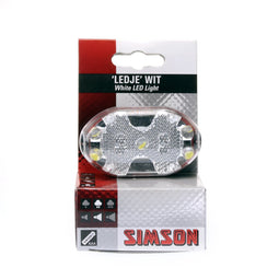 Simson Voorlicht Batterij Led Zwart