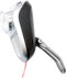 Simson White Koplamp - Fietslamp - Batterij - LED - Zilver