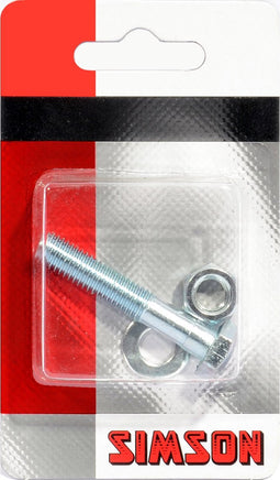 Simson Zadelpenklem bout M8x45 mm