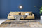 Sinai 225 Gray / Blue / Gold 120× 170cm - Contemporary Soft Rug