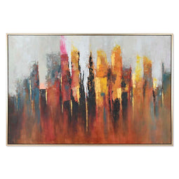 Schilderij Home ESPRIT Abstract Modern 187 x 3,8 x 126 cm