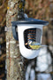 Singing Friend Multi Feedr - Vogelvoederhuisje - Grijs Wit - 17.5 x 19 cm