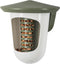 Singing Friend Multi Feedr - Vogelvoederhuisje - Groen Wit - 17.5 x 19 cm