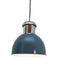 Wandlamp industrieel small blauw