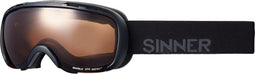 Sinner Marble OTG ski bril voor brildragers zwart