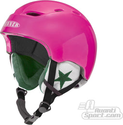 Sinner - Nova Shiny Pink - Skihelmen - S - Roze/Groen/Wit