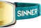 Sinner Sin Valley S Skibril - Groen + GRATIS EXTRA LENS | Categorie 3