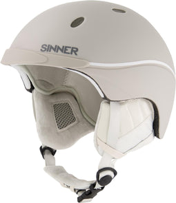 Sinner TITAN skihelm - Licht Grijs - Maat S