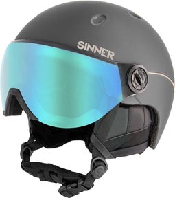 SINNER - Titan Visor - Mat Grijs - Unisex - Maat 57