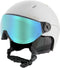 Sinner Titan Visor Skihelm - Wintersport - Mat wit - Maat M