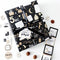 Sinterklaas cadeau papier gold || Luxe cadeau papier voor uw sinterklaas cadeaus. || Voor 15:00 besteld = volgende dag in huis
