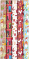Sinterklaas - Inpakpapier - Pakpapier - Cadeaupapier - 250 x 50 cm - 5 Rollen Assorti.