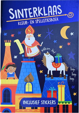 Sinterklaas Kleurboek en Spelletjesboek