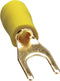 Sinuslive 13199 Vorkkabelschoen 4 mm² Gat diameter=4 mm Deels geïsoleerd Geel 10 stuk(s)