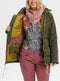 Burton Keelan - Dames Ski jas - Slim-fit puffy - Groen (XS)