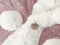 Linnick Flanel Fleece Deken + Hoodie met Capuchon Croco - rosé - 140x200cm - 130x180cm - Plaid