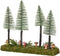 Mushroom tafelstuk l8b28h30 cm groen kerst