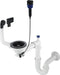 Siphon for 1-bowl granite sink - Space-Saver