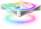 NZXT F140 RGB Duo - Ventilator - 140mm - Wit (2 stuks)