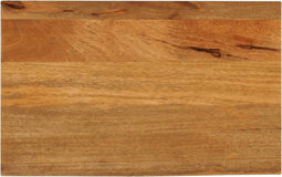 vidaXL - Tafelblad - met - natuurlijke - rand - 50x30x3,8 - cm - massief - mangohout