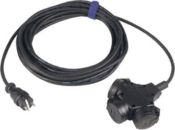 SIROX 345.503 Stroom Verlengkabel 16 A Zwart 3.00 m