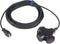SIROX 345.503 Stroom Verlengkabel 16 A Zwart 3.00 m
