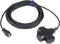 SIROX 345.505 Stroom Verlengkabel 16 A Zwart 5.00 m