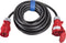 SIROX 362.425 Stroom Verlengkabel 16 A Zwart 25.00 m