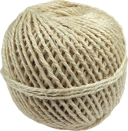 Sisalkoord touw uit 3 draden, bol van 500 g, +/- 90 m