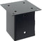 vidaXL - Paonderstellen - vierkant - 4 - st - 121x121 - mm - gepoedercoat - staal