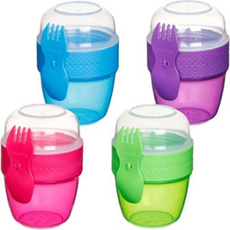 Sistema To Go Snack Capsule + Vork-Lepel 515 Ml Assorti