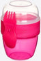 Sistema To Go Snack Capsule + Vork-Lepel 515 Ml Assorti