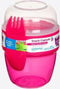 Sistema To Go Snack Capsule + Vork-Lepel 515 Ml Assorti