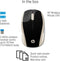HP 200 - Draadloze muis - Ergonomisch - Goud