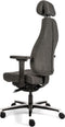 Sit And Move Therapod X Hoofdsteun - Donkergrijs Wolvilt - Bureaustoel