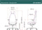 Sit And Move Therapod X Hoofdsteun - Lichtgrijs Wolvilt - Bureaustoel