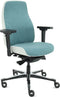Sit And Move Therapod X2 - Azure - Facet Wol Azure/Ashgrey - Bureaustoel