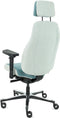 Sit And Move Therapod X2 HR Hoofdsteun - Azure/Ashgrey Facet Wol - Bureaustoel