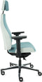 Sit And Move Therapod X2 HR Hoofdsteun - Azure/Ashgrey Facet Wol - Bureaustoel