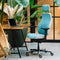 Sit And Move Therapod X2 HR Hoofdsteun - Olive/Ashgrey Facet Wol - Bureaustoel