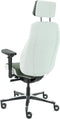 Sit And Move Therapod X2 HR Hoofdsteun - Olive/Ashgrey Facet Wol - Bureaustoel