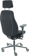 Sit And Move Therapod X2 HR Hoofdsteun - Zwart Mirage - Bureaustoel