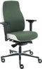 Sit And Move Therapod X2 - Olive/Ashgrey Facet Wol - Bureaustoel