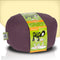 SitWise® Pipo Poef - Zitzak met Handvat - Rond - Aubergine - 30 x 16 cm