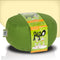 SitWise® Pipo Poef - Zitzak met Handvat - Rond - Klaver Groen - 30 x 16 cm