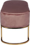 Sitzbank Athea 225 Altrosa / Gold