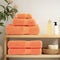 vidaXL - Gastendoekjes - SOLUND - 10 - st - 600 - g/m² - 30x30 - cm - oranje