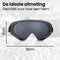 Skibril - Verstelbaar - UV Beschermend - Grijs