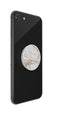 PopSockets - PopGrip - Verwisselbare Telefoonbutton en Standaard - Gold Lutz Marble
