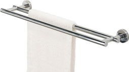 Tiger Boston - Handdoekrek dubbel - Zonder boren met TigerFix (apart verkrijgbaar) - RVS gepolijst